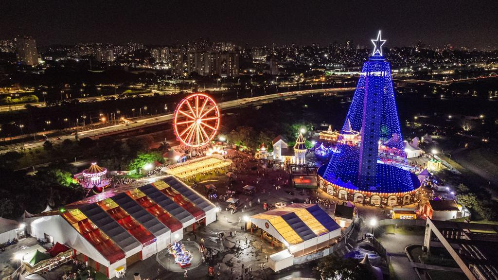 Villa de Natal São Paulo, no Parque Villa Lobos, supera 160 mil visitantes
