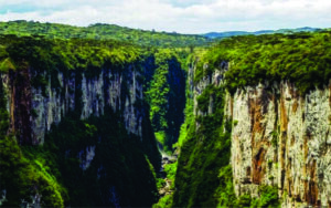 Brasil abriga cânions de tirar o fôlego