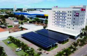 Hotel de Sinop adere a energia solar para reduzir os custos