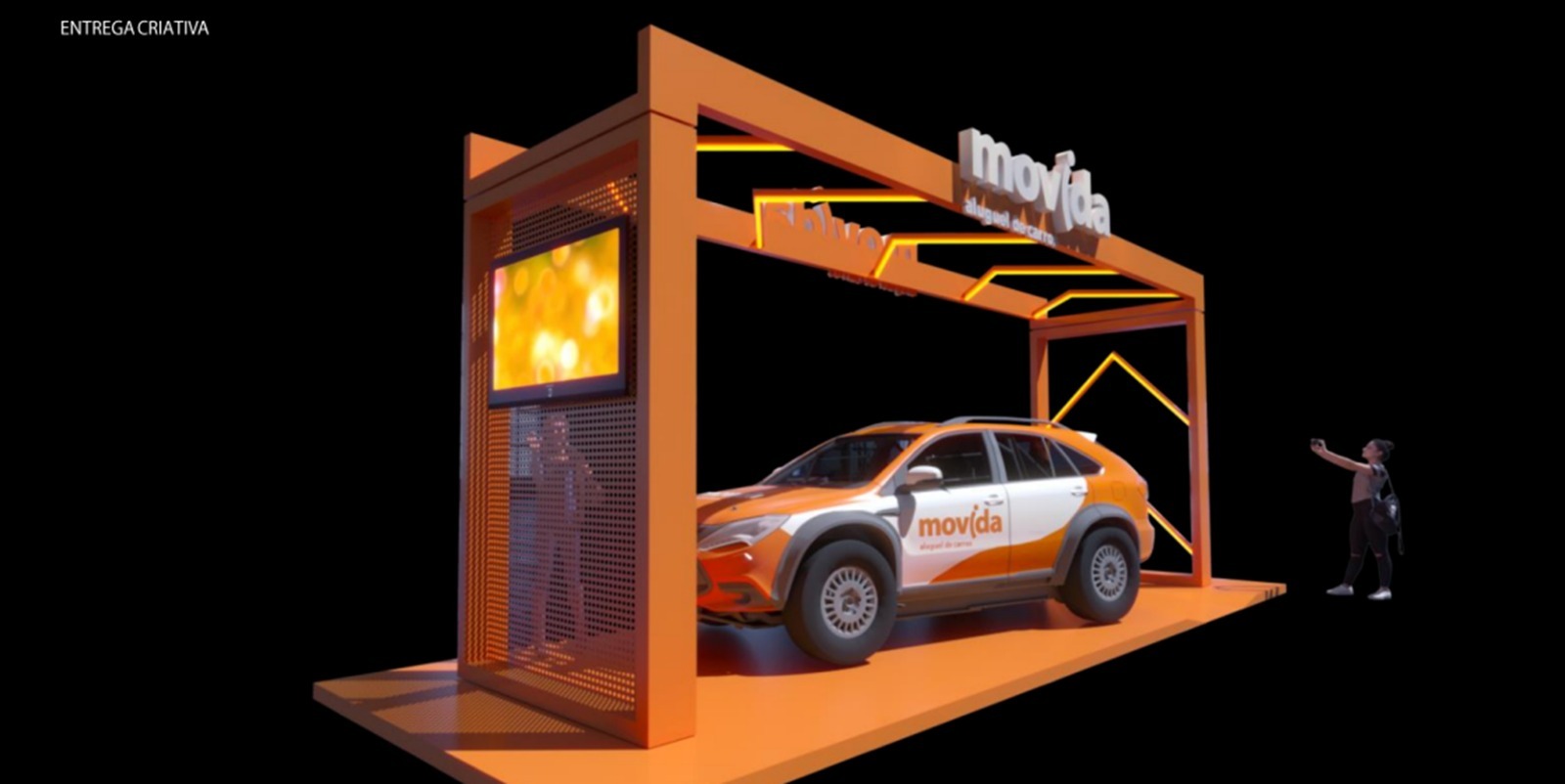 Movida mostra as vantagens de viajar com carro alugado na WTM LA