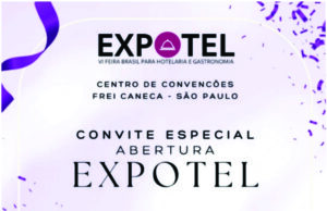 A EXPOTEL ocorrerá dias 14 e 15 de junho de 2023, no Centro de Convenções Frei Caneca, em São Paulo