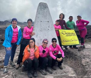 Expedição feminina conquista o topo de Makunaima