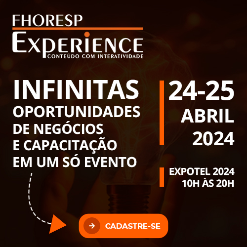 Fhoresp Experience exibirá 30 horas de conteúdo relevante à hotelaria e gastronomia