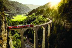 Suíça apresenta rotas ao longo do Grand Train Tour of Switzerland