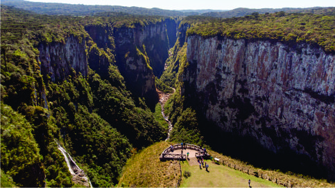 Geoparque Cânions do Sul apresenta atrativos no Salão Nacional do Turismo 