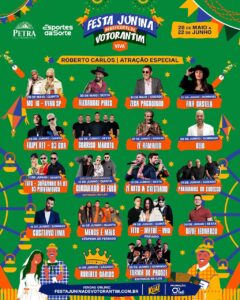 Maior festa junina do estado de São Paulo anuncia programação de shows