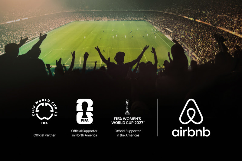 Airbnb e FIFA anunciam parceria para múltiplas competições