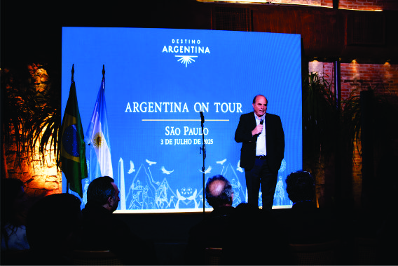 Daniel Manzella destaca potencial da Argentina como destino de luxo em evento exclusivo da Destino Argentina em São Paulo