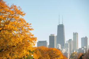 Chicago no outono uma estação de cores, cultura e celebração