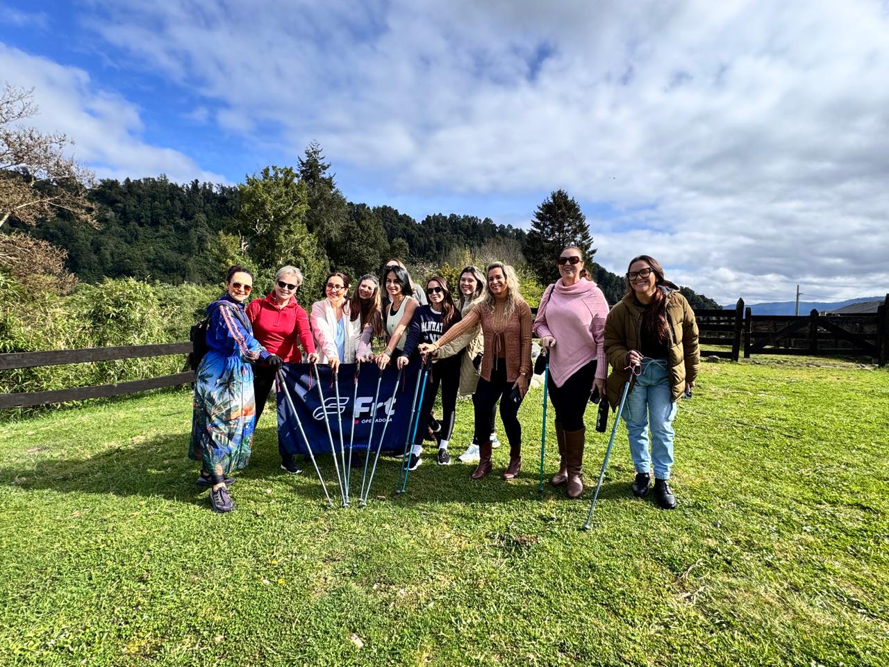 Frt leva grupo de mulheres para experiência exclusiva no Chile