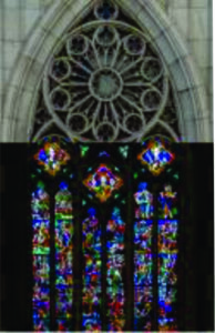 Exposição na Catedral da Sé destaca detalhes de seus 56 vitrais