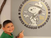 Théo criou e vivenciou aventuras próprias com Snoopy