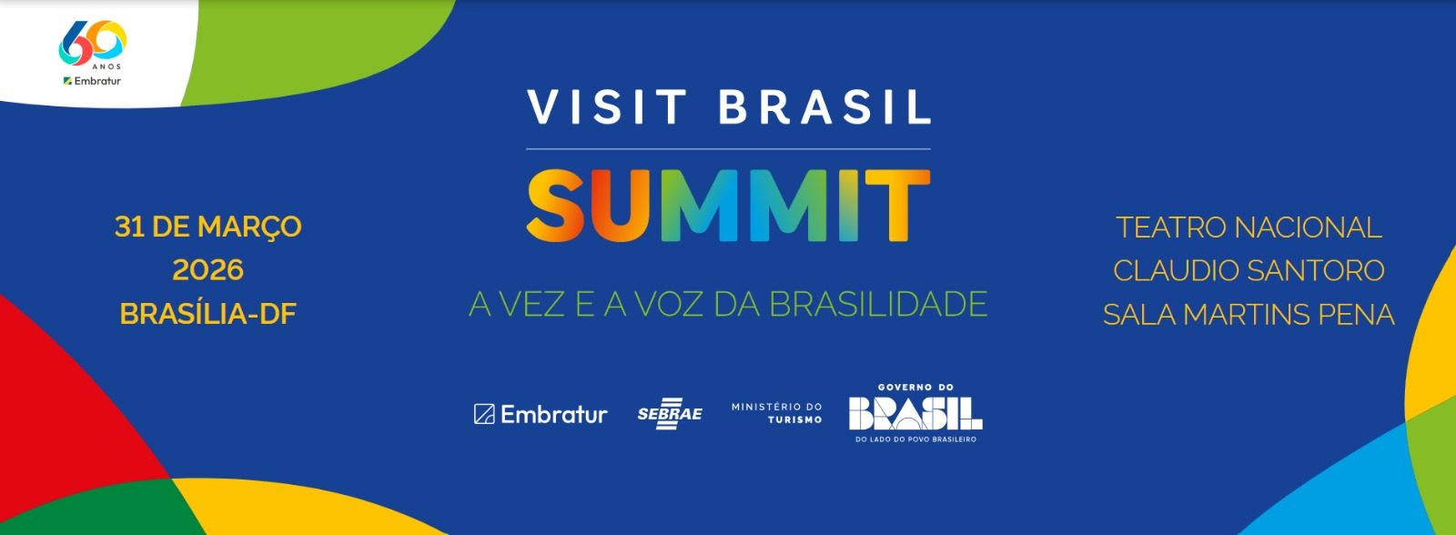 Com tema que exalta a brasilidade, Visit Brasil Summit 2026 reunirá especialistas em branding e softpower