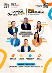 Fórum reúne especialistas e impulsiona oportunidades no turismo dos Campos Gerais