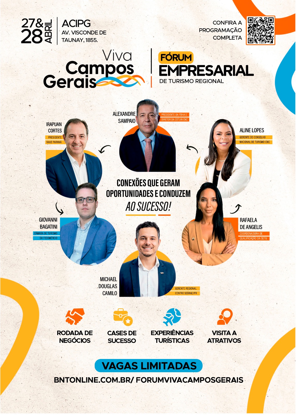 Fórum reúne especialistas e impulsiona oportunidades no turismo dos Campos Gerais