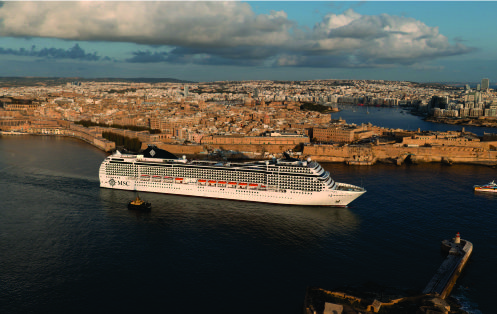 MSC Poesia renovado e pronto para navegar para a temporada inaugural no Alasca