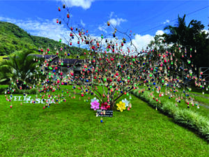 Vila turística de Pomerode se transforma em rota de árvores de Páscoa