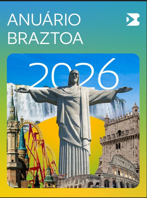 Anuário Braztoa: operadoras movimentam R$ 23,96 bilhões em 2025 e alcançam maior resultado já registrado Anuário Braztoa: operadoras movimentam R$ 23,96 bilhões em 2025 e alcançam maior resultado já registrado