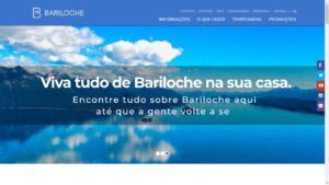 Bariloche aposta no turismo remoto com hotsite