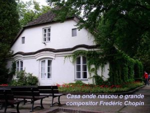 A casa onde morou Chopin na Polônia