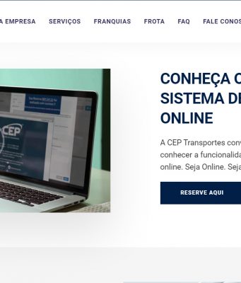 CEP Transportes lança novo site, investe em tecnologia e implanta protocolos